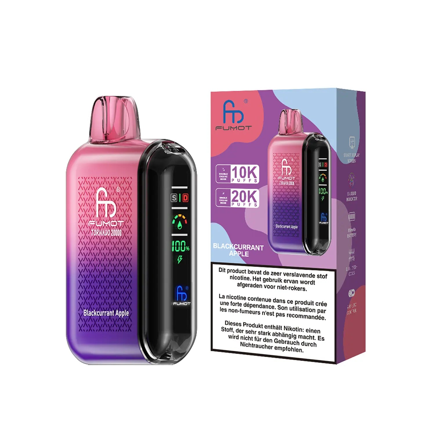 Fumot Tornado Vape 20000 – Bild 27