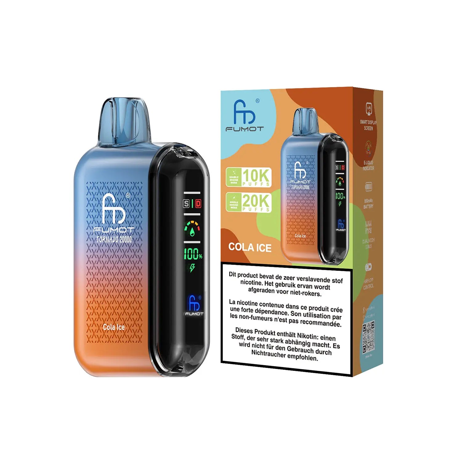 Fumot Tornado Vape 20000 – Bild 19