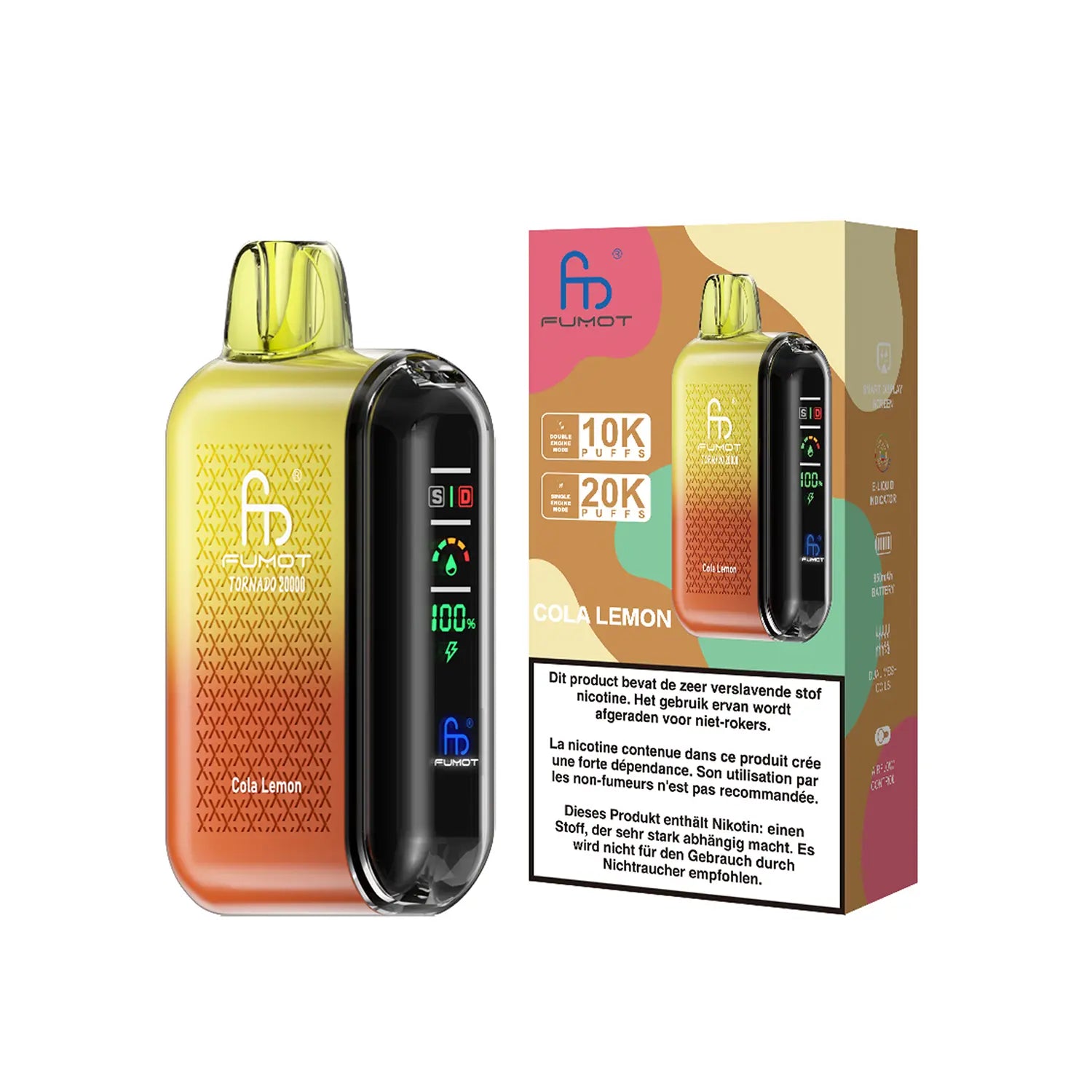 Fumot Tornado Vape 20000 – Bild 17