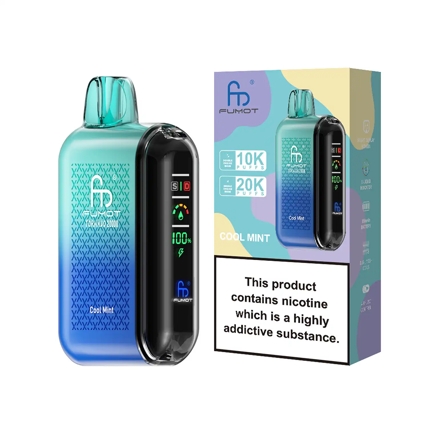 Fumot Tornado Vape 20000 – Bild 11