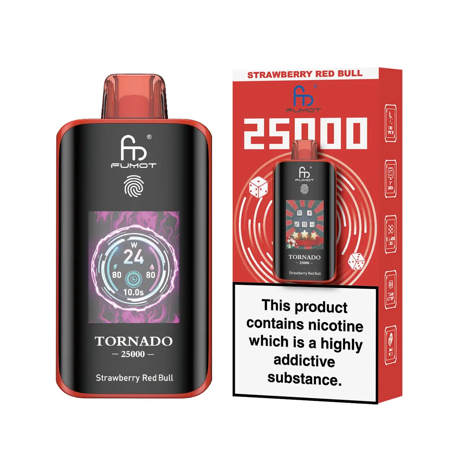 Fumot Tornado Vape 25000 – Bild 2