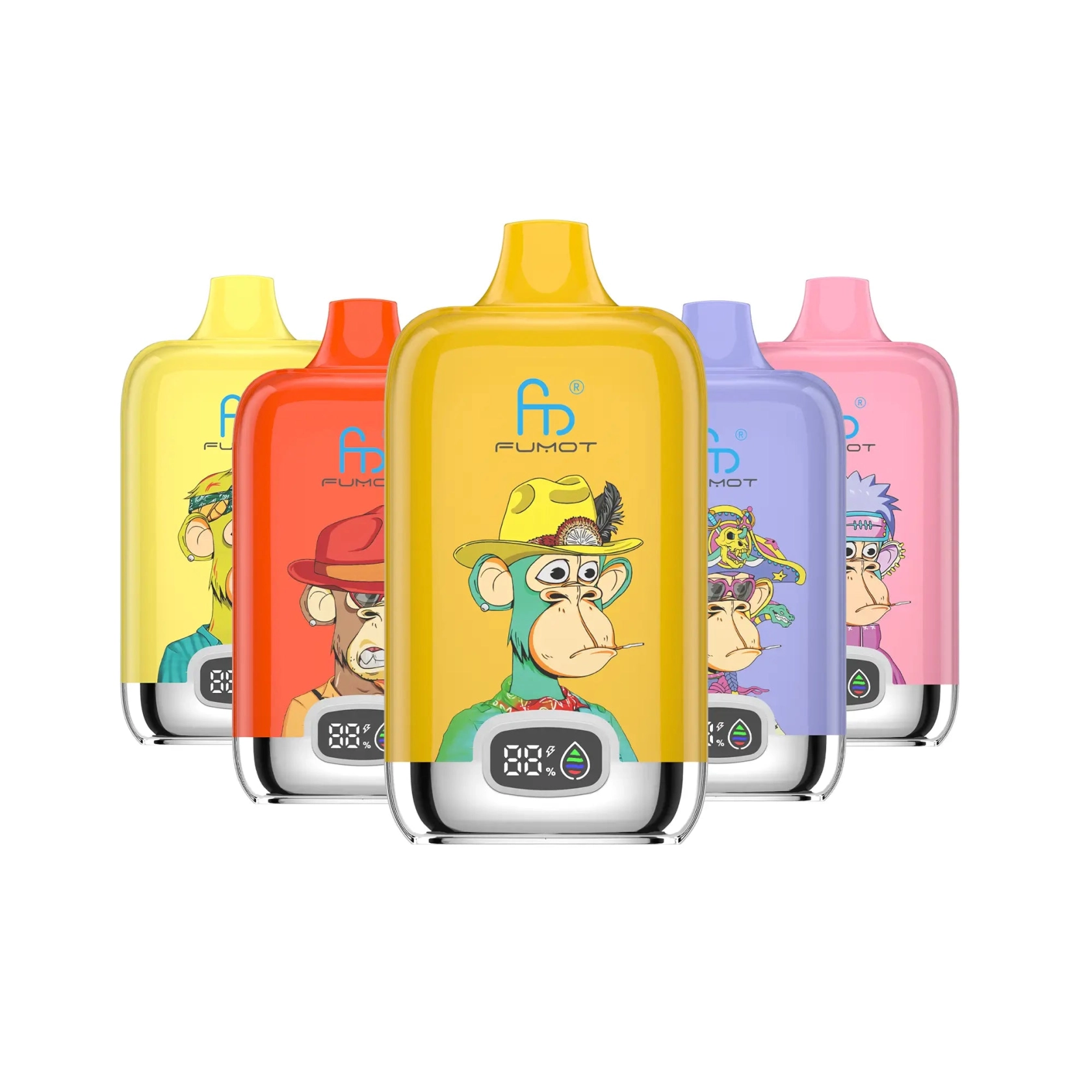 Fumot Digital Box 12000 Puffs – Wiederaufladbare Einweg(1 Vape)