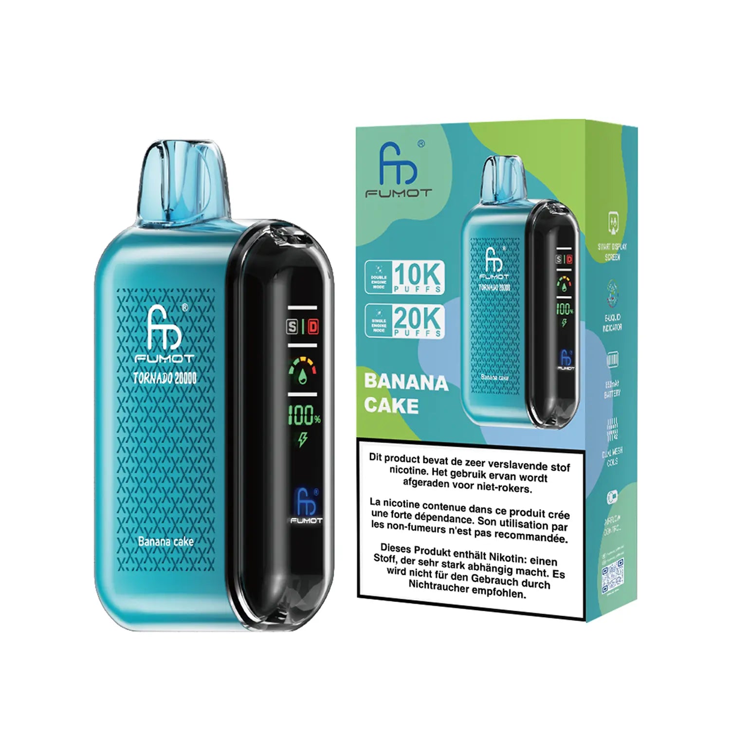 Fumot Tornado Vape 20000 – Bild 87