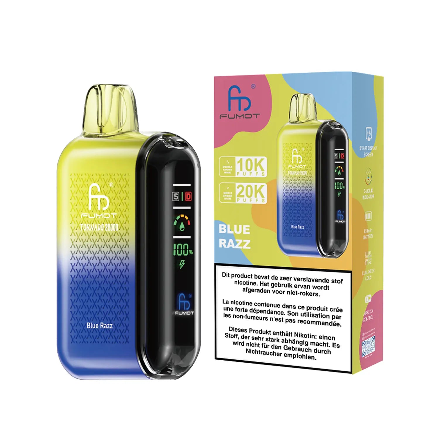 Fumot Tornado Vape 20000 – Bild 85