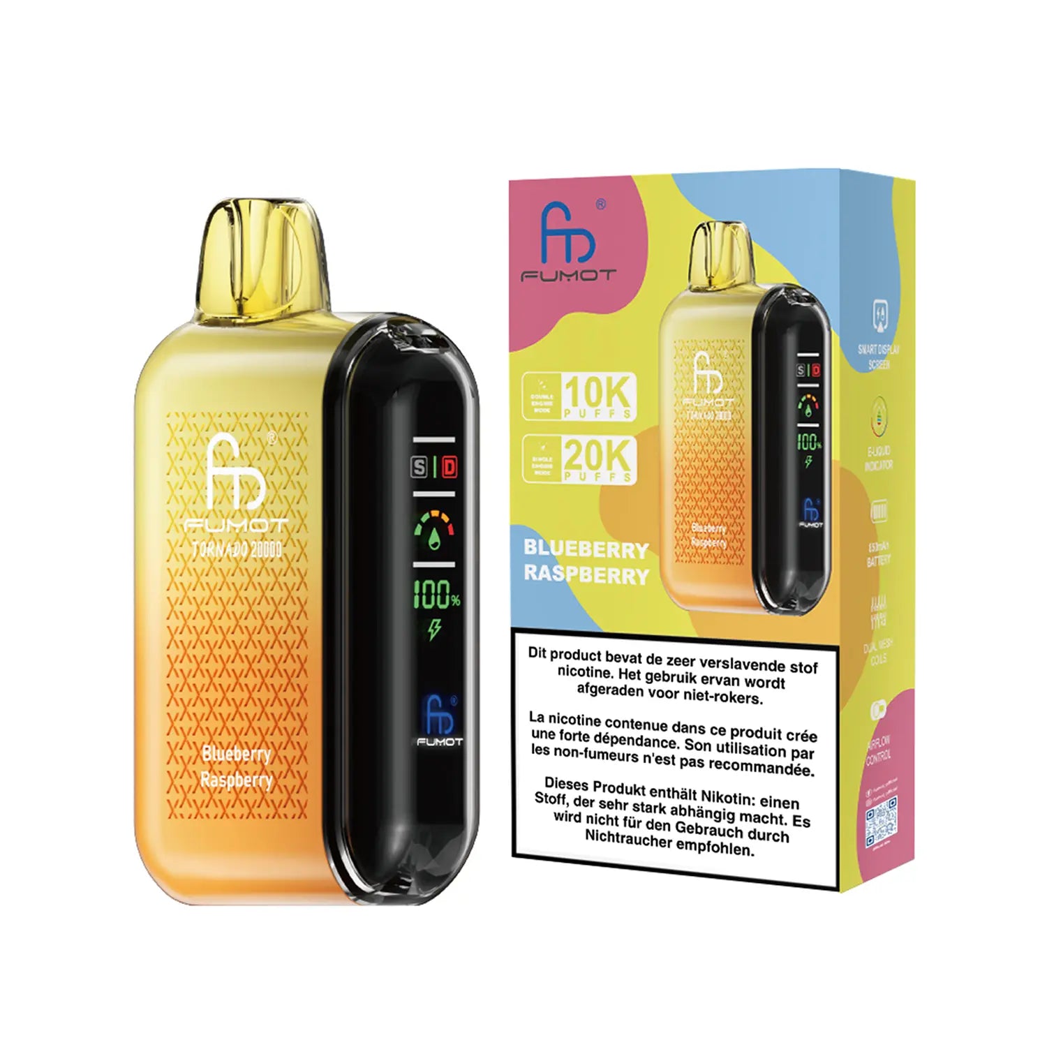 Fumot Tornado Vape 20000 – Bild 83