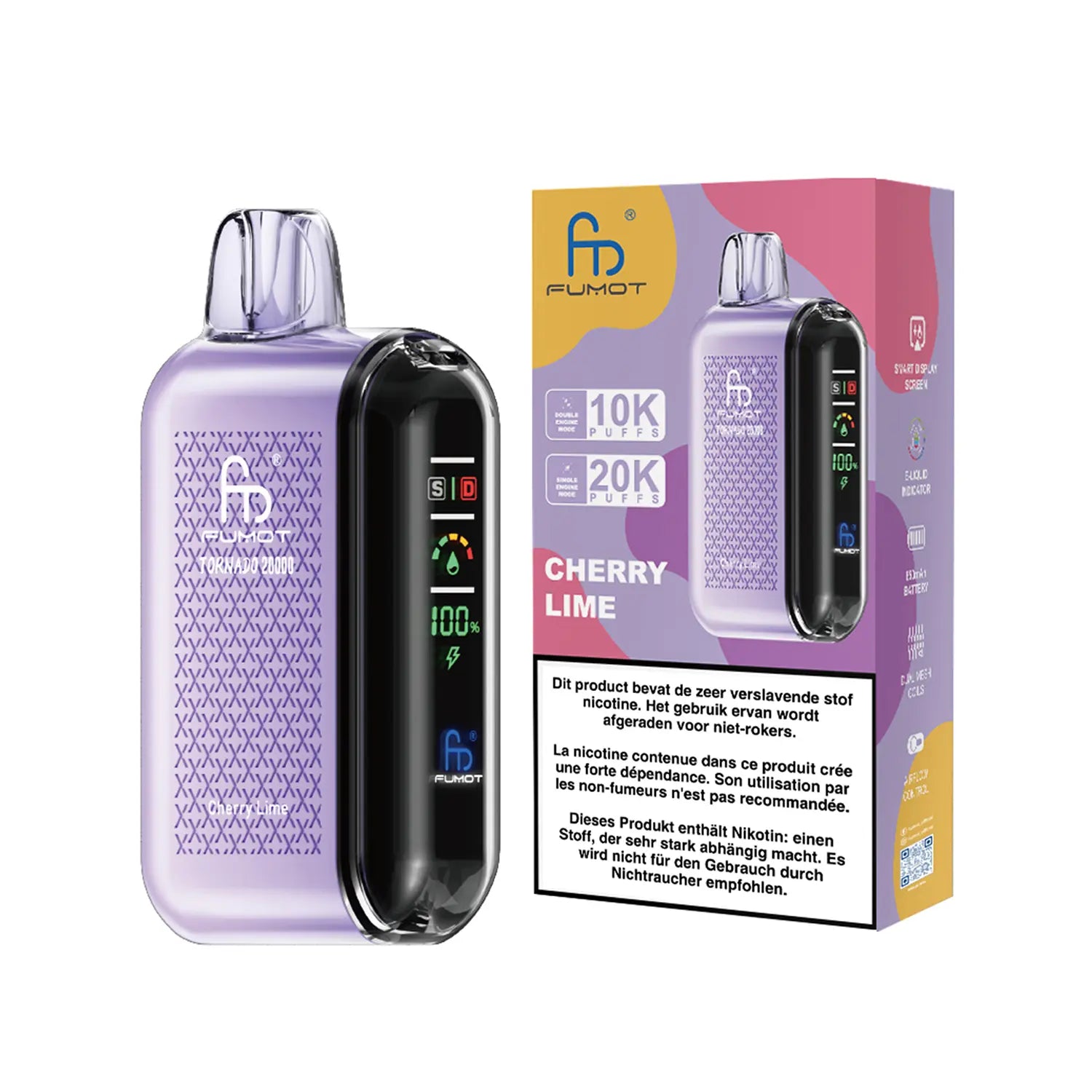 Fumot Tornado Vape 20000 – Bild 71