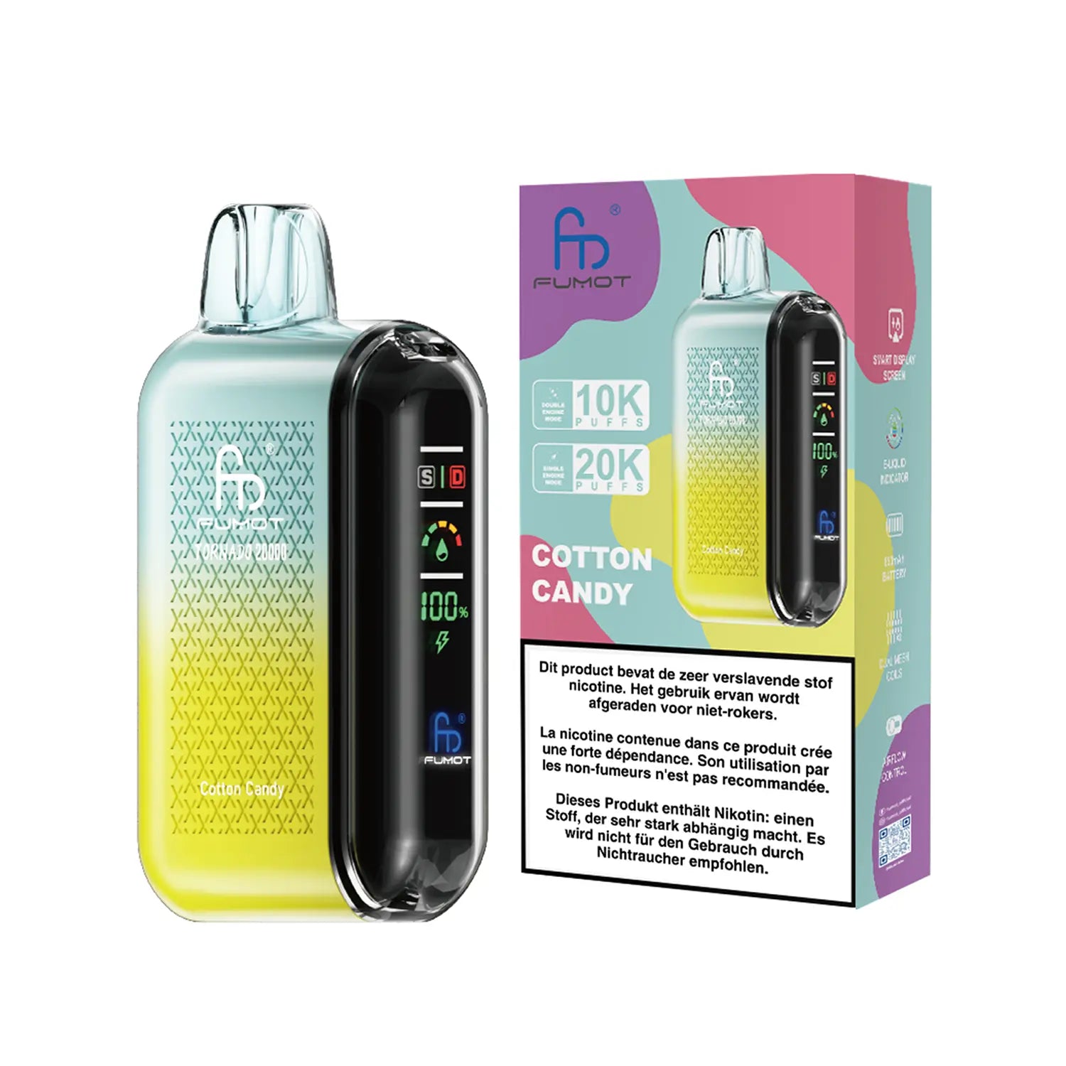 Fumot Tornado Vape 20000 – Bild 69