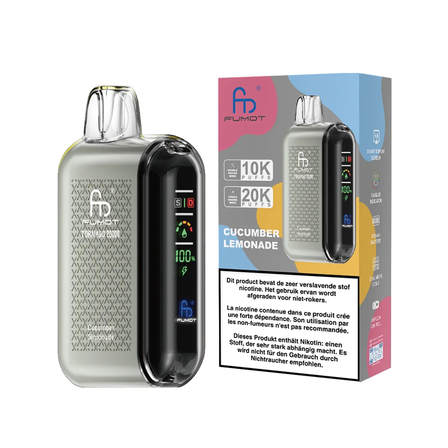 Fumot Tornado Vape 20000 – Bild 67