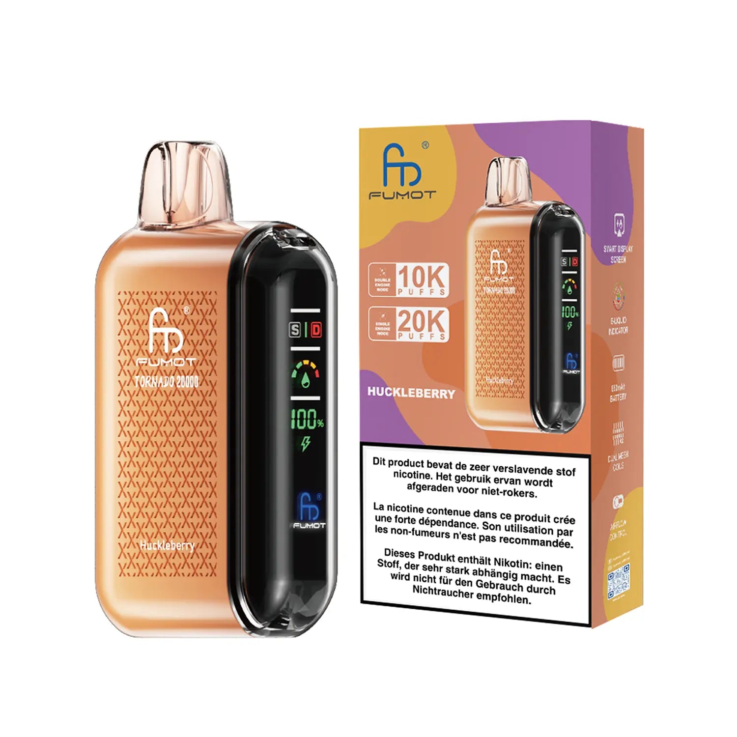 Fumot Tornado Vape 20000 – Bild 65