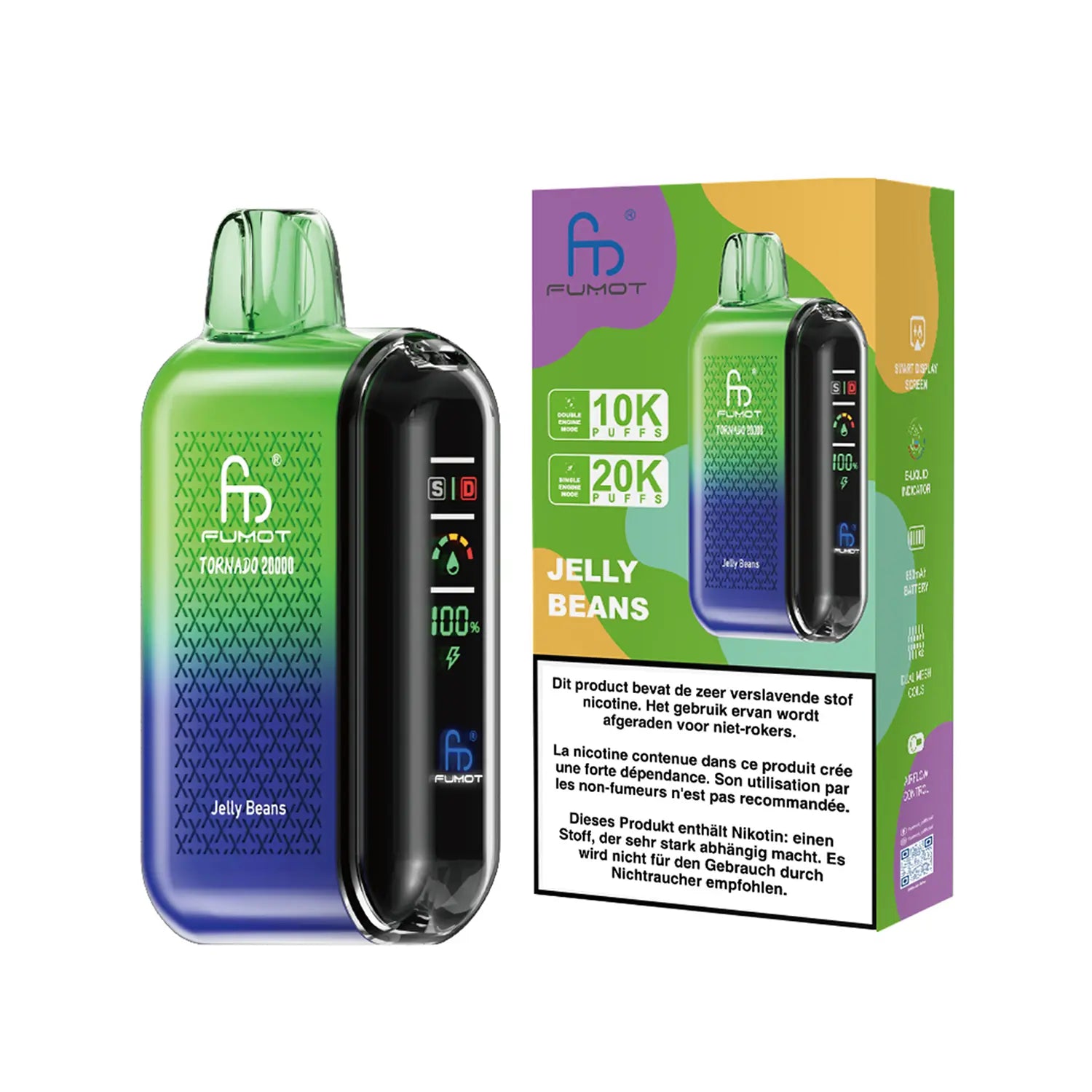 Fumot Tornado Vape 20000 – Bild 63