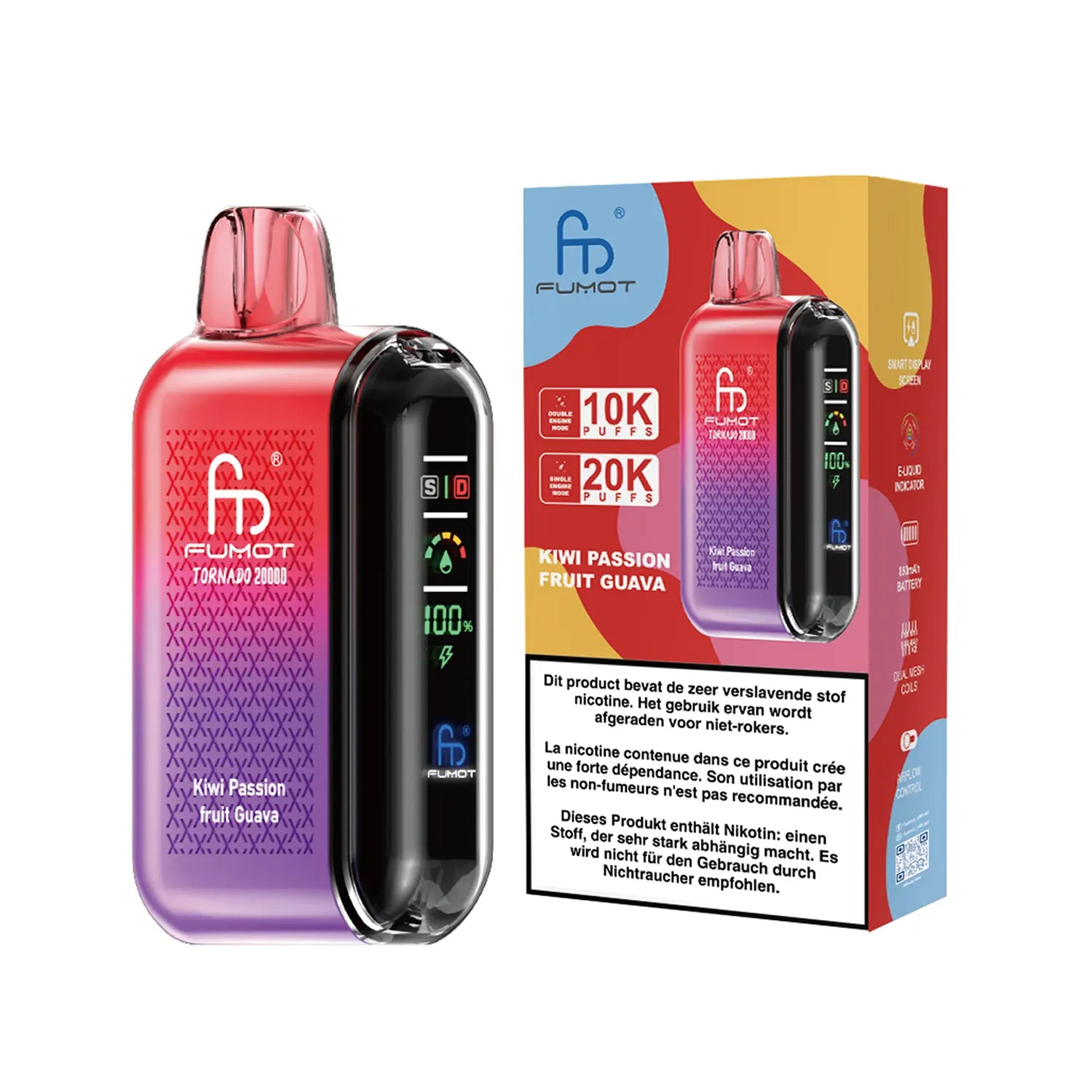 Fumot Tornado Vape 20000 – Bild 61