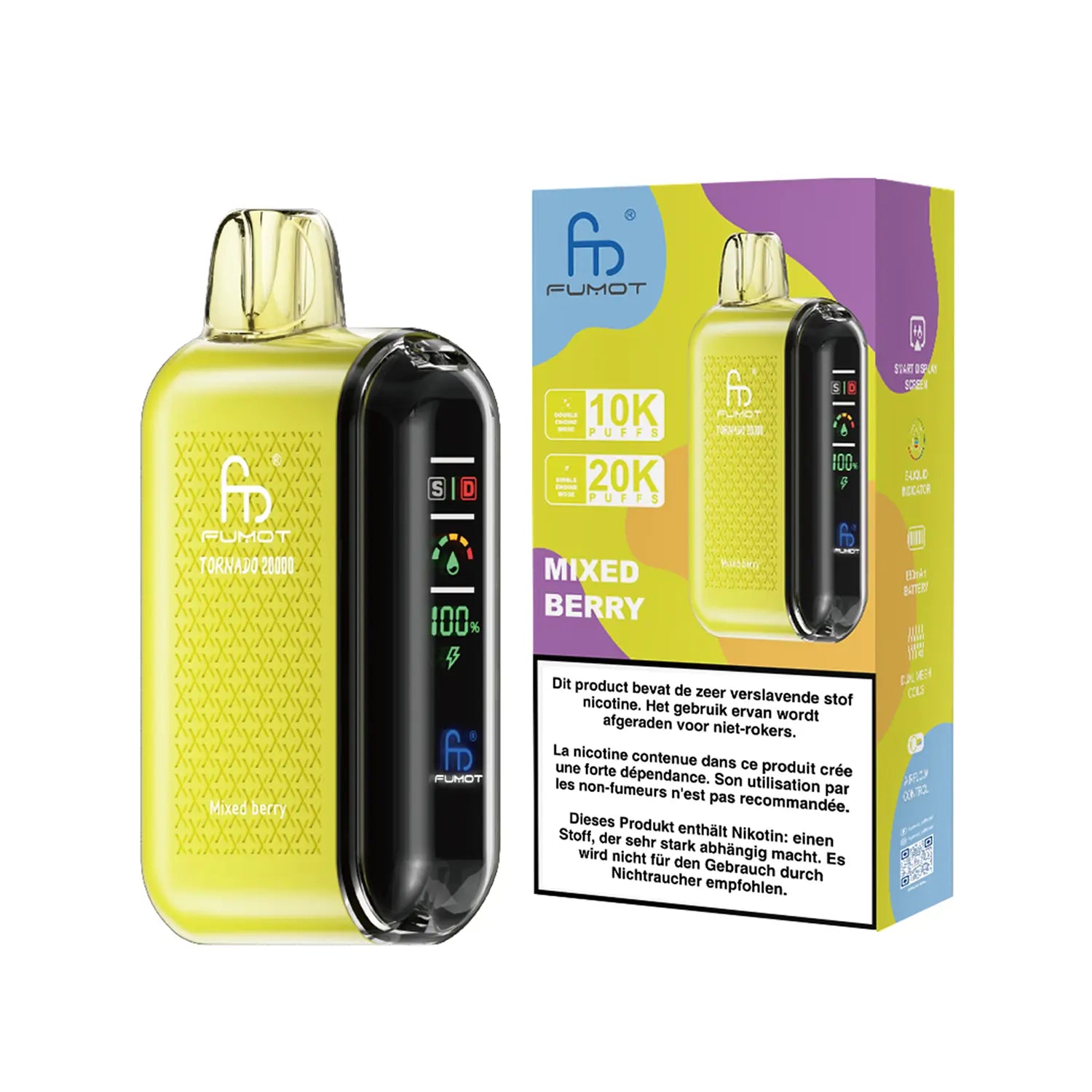Fumot Tornado Vape 20000 – Bild 57
