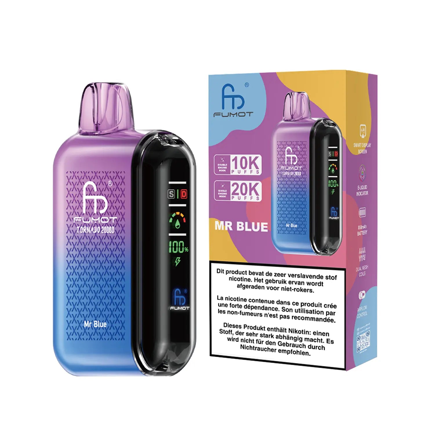 Fumot Tornado Vape 20000 – Bild 55