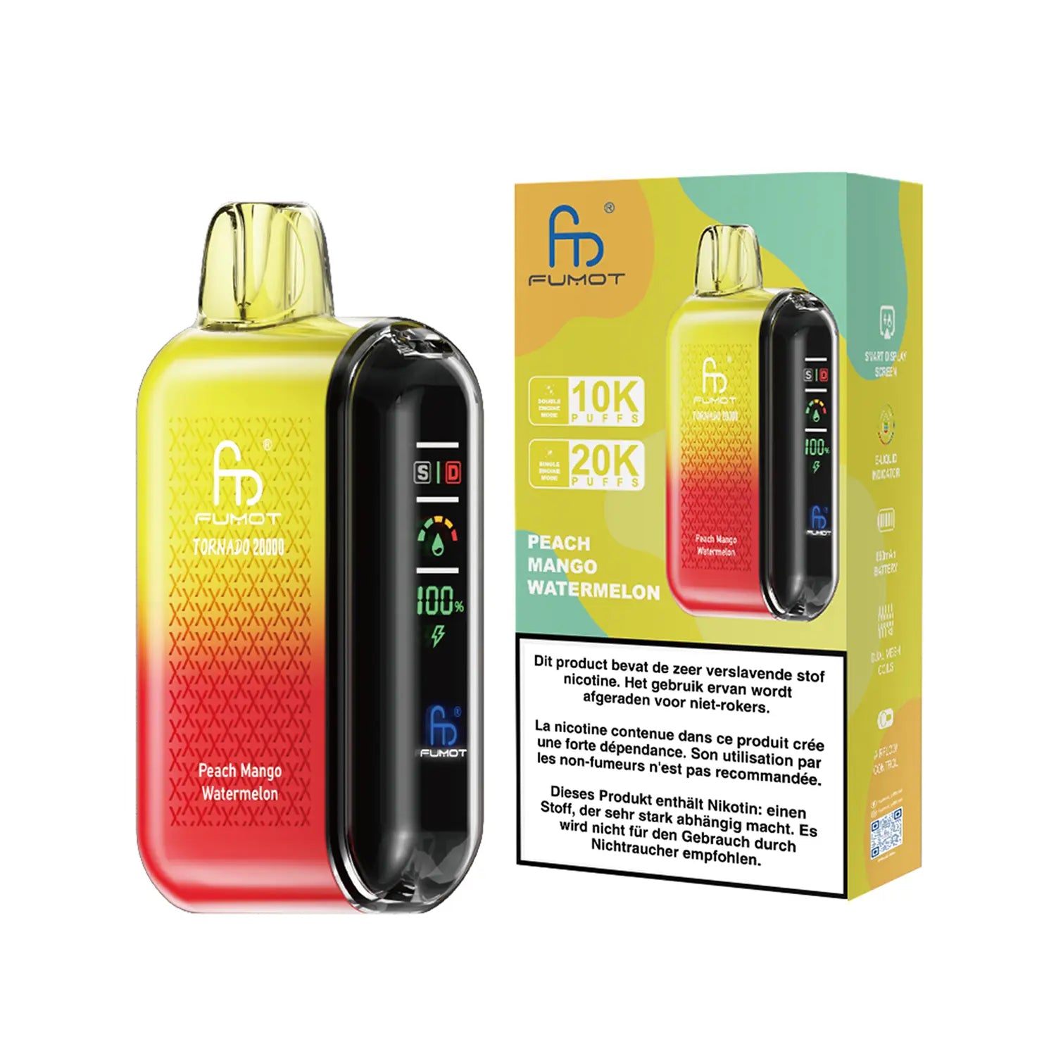 Fumot Tornado Vape 20000 – Bild 51