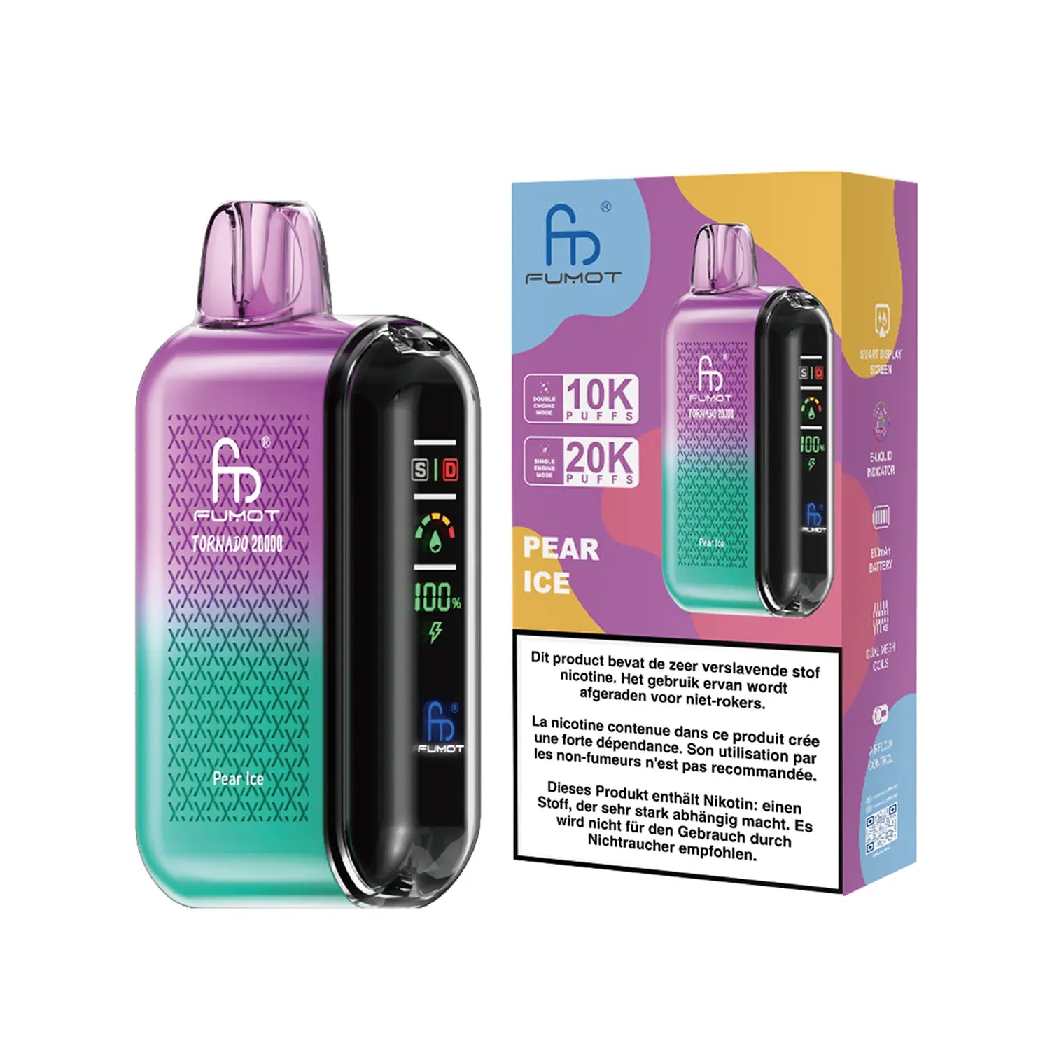 Fumot Tornado Vape 20000 – Bild 47