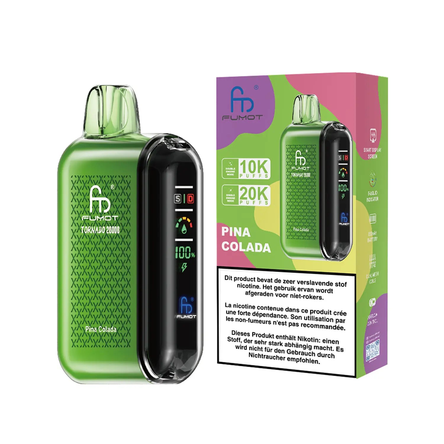 Fumot Tornado Vape 20000 – Bild 45