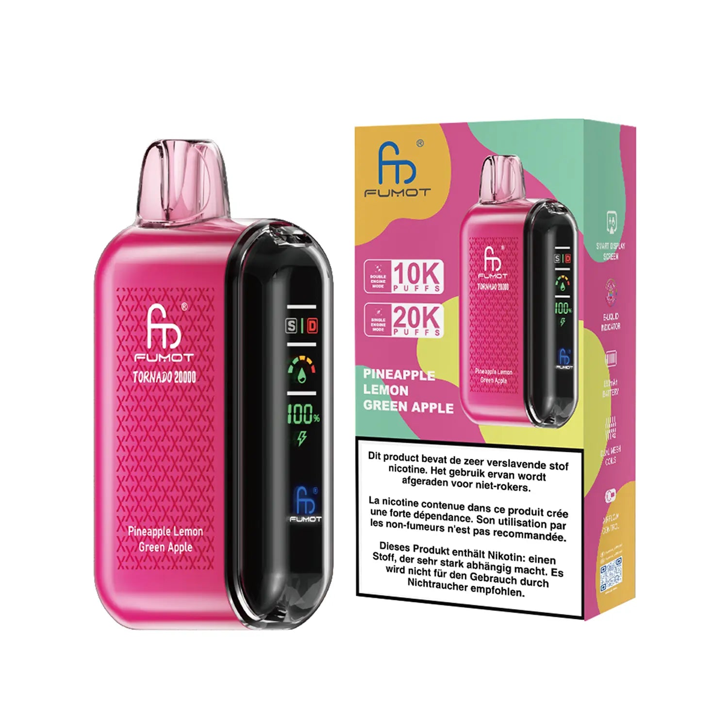 Fumot Tornado Vape 20000 – Bild 43