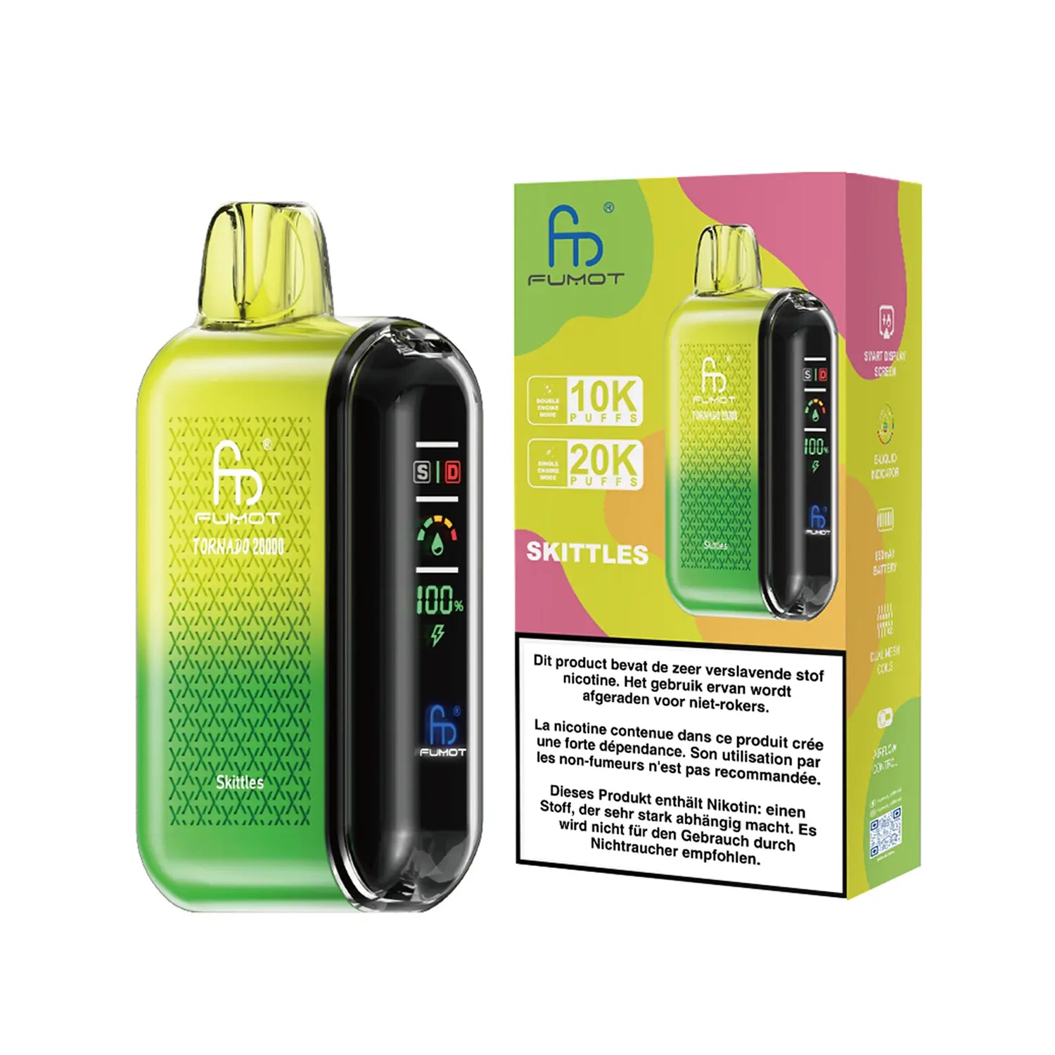 Fumot Tornado Vape 20000 – Bild 41