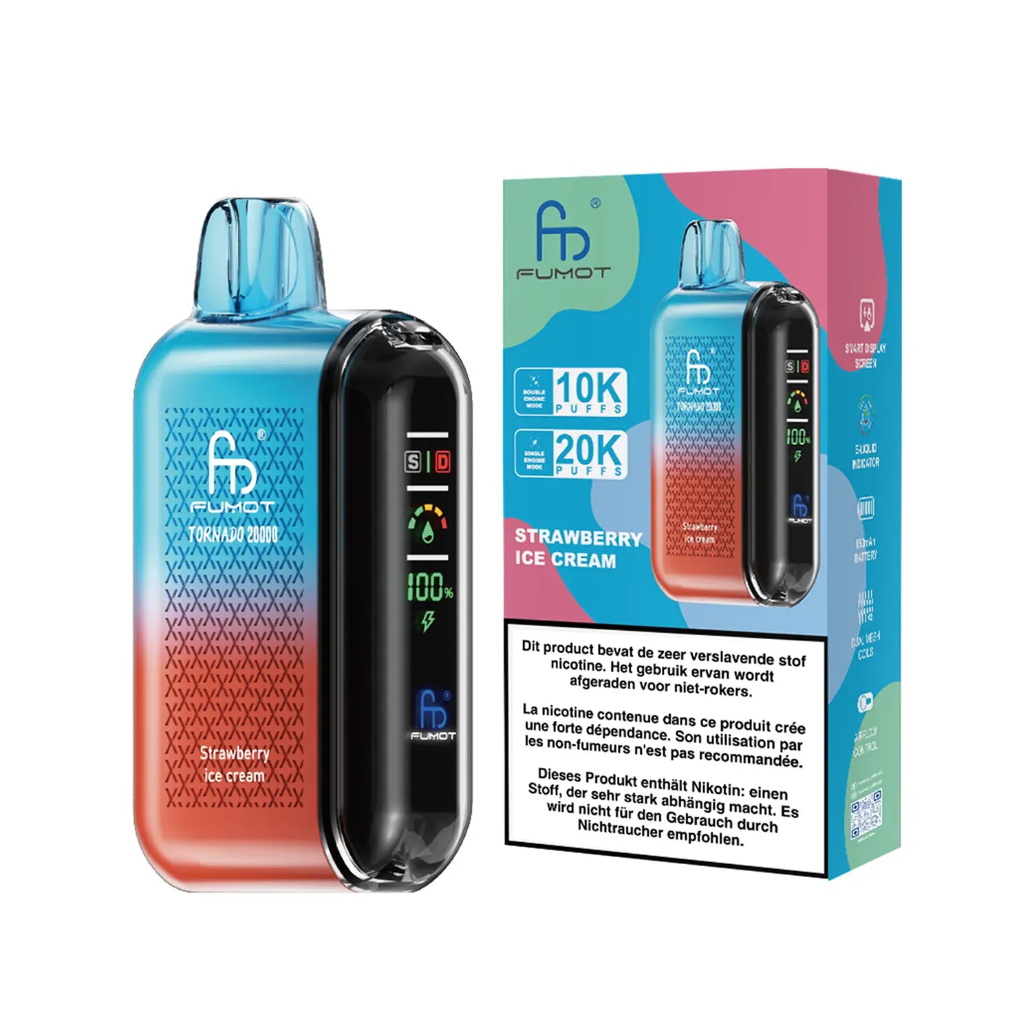 Fumot Tornado Vape 20000 – Bild 37