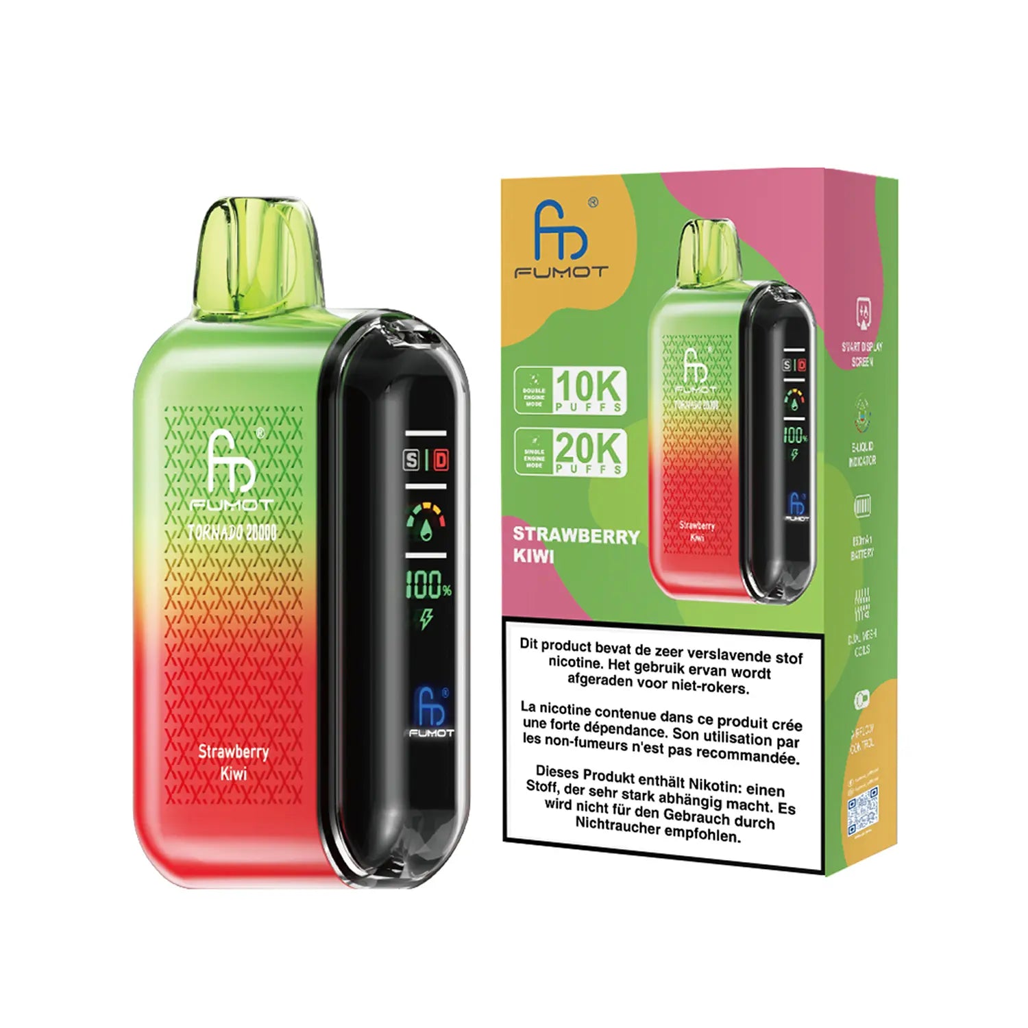 Fumot Tornado Vape 20000 – Bild 35