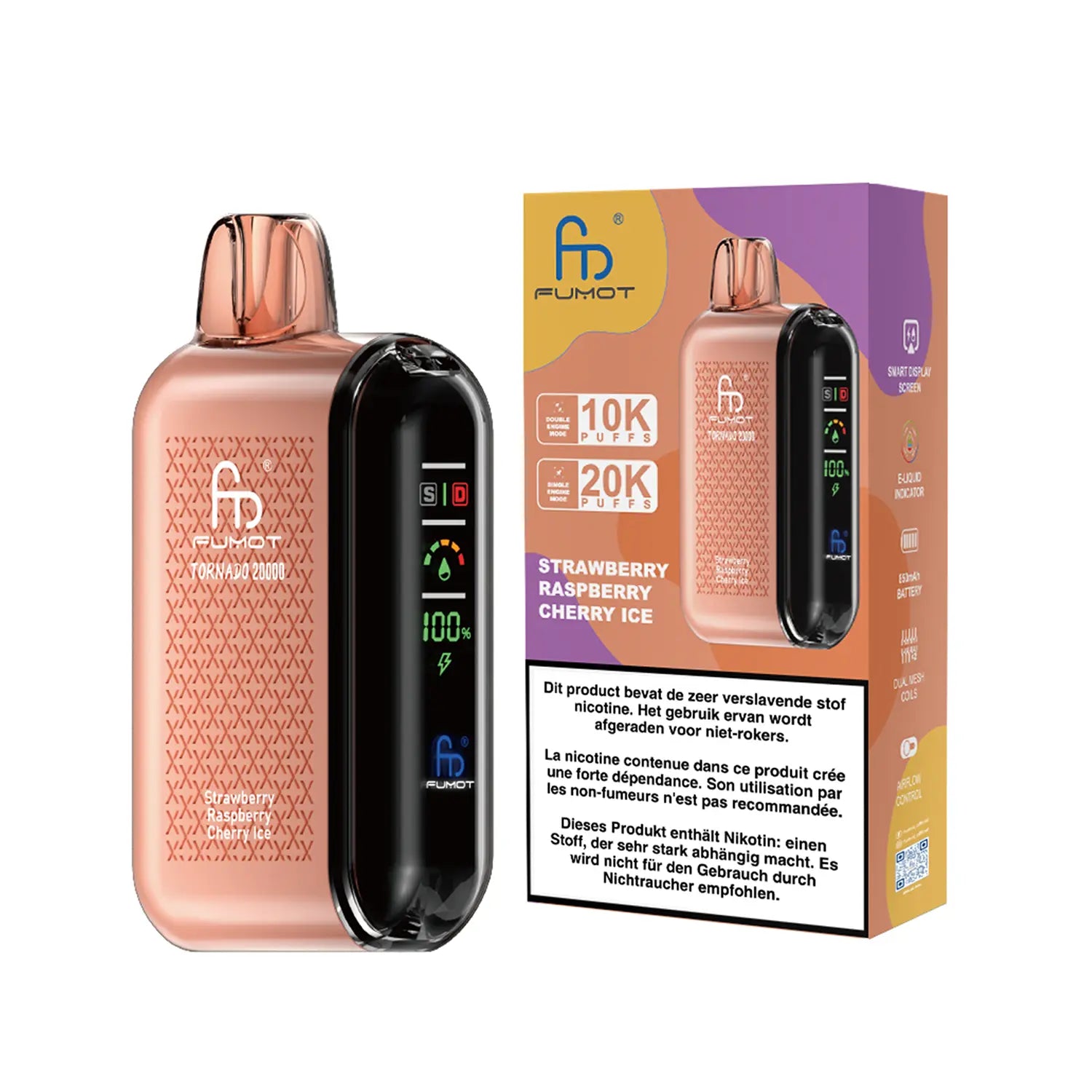 Fumot Tornado Vape 20000 – Bild 33
