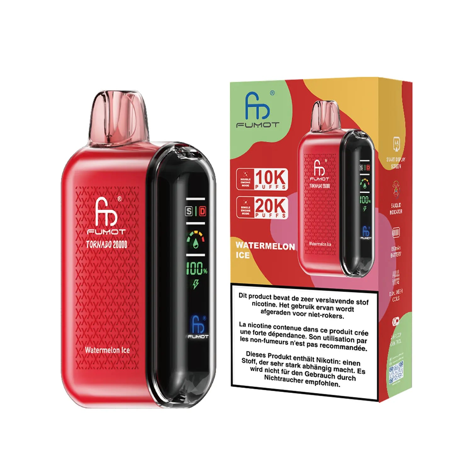 Fumot Tornado Vape 20000 – Bild 29
