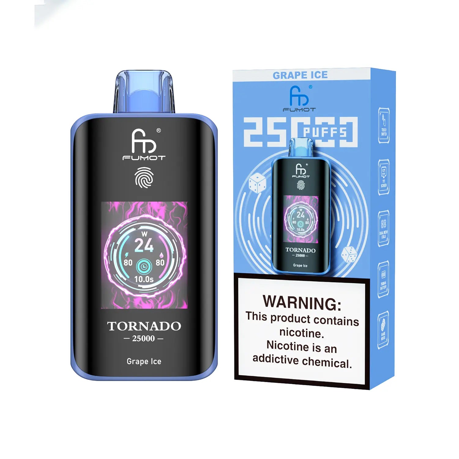 Fumot Tornado Vape 25000 – Bild 36