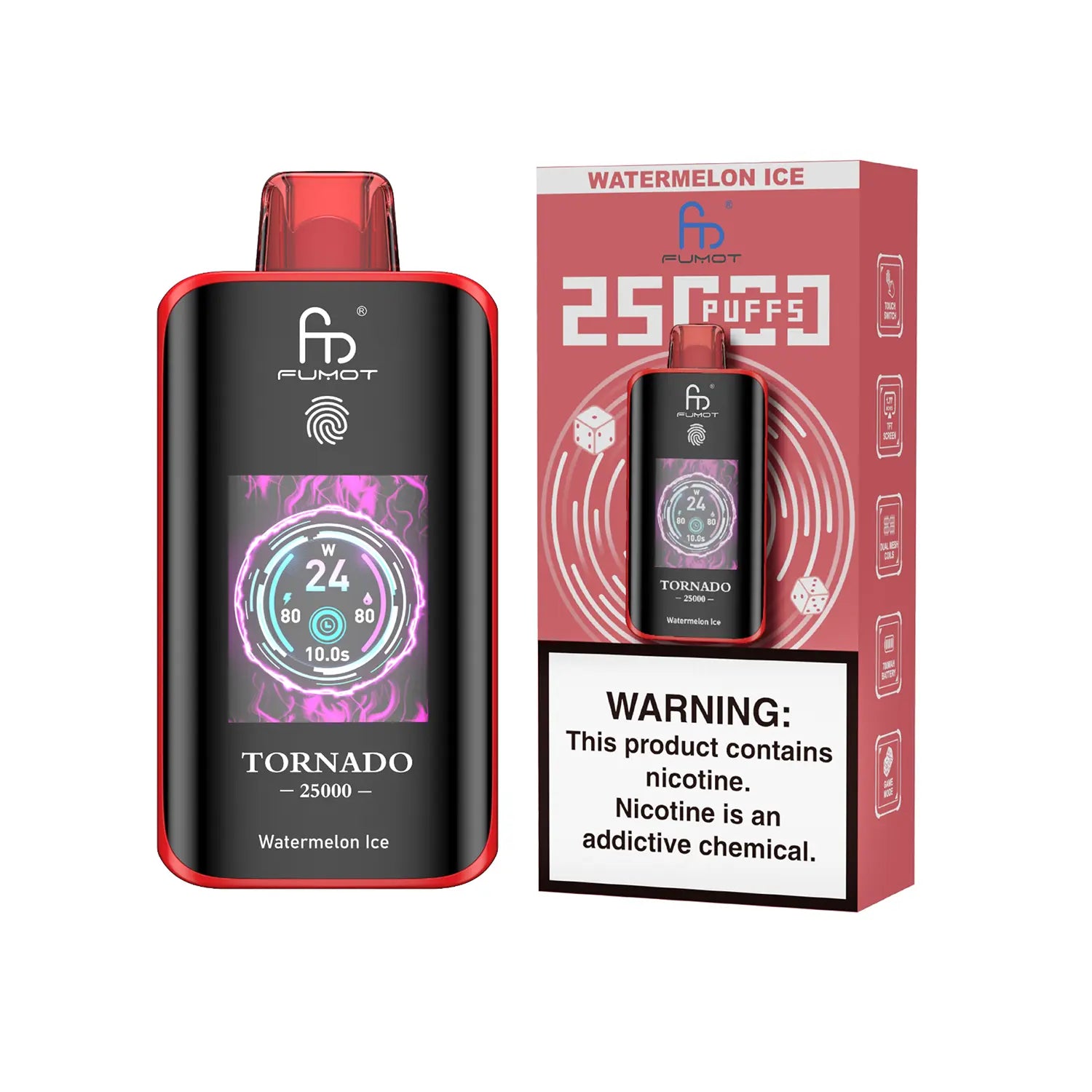 Fumot Tornado Vape 25000 – Bild 8